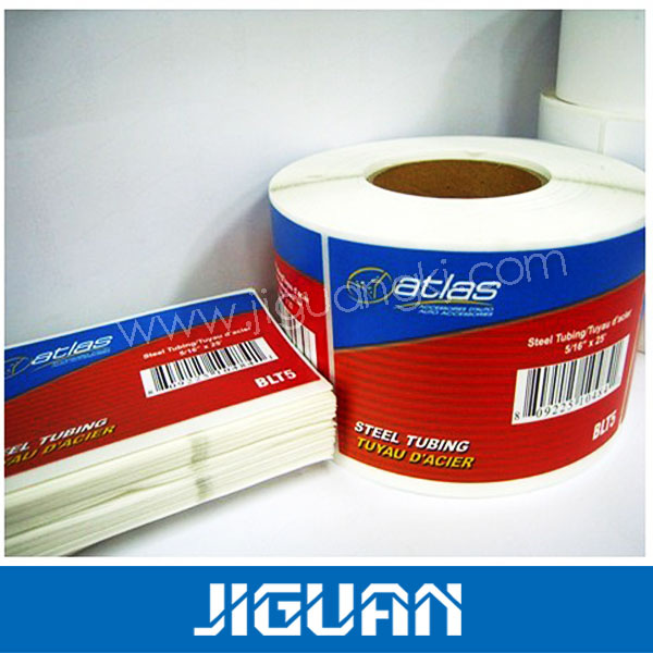 Customized Self Adhesive Round Vinyl Sticker Roll Manufacturer