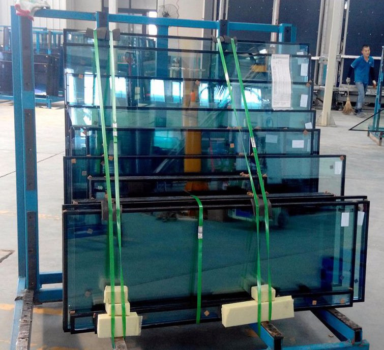 Heat Reflective Double Glazed Glass for Building Curtain Wall, Facade, Window Door