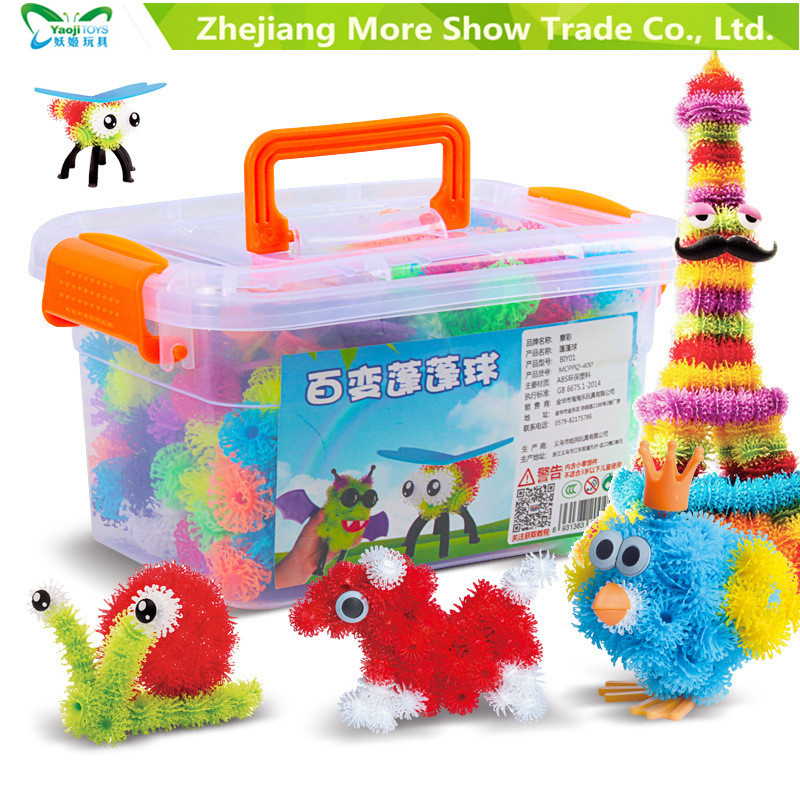 500+ Megapack DIY Puzzle Educational Xmas Festival Kids Birthday Gift Thorn Ball Toys