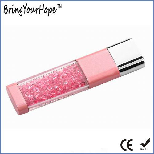 Colorful Crystal USB 2.0 Memory Stick Flash Pen Drive (XH-USB-153)