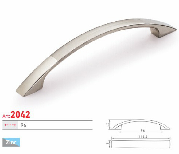 Cheapest Modern Simple Design Zinc Alloy Cabinet Handle (2042)