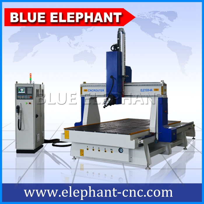 1530 Woodworking CNC Router 3D 4 Axis CNC Router Wood Router Machine