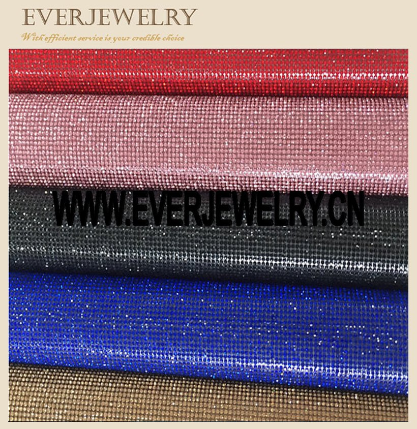 Wholesale Variety Colors Crystal Mesh Sheet Rhinestone Diamond Sheet with High Grade