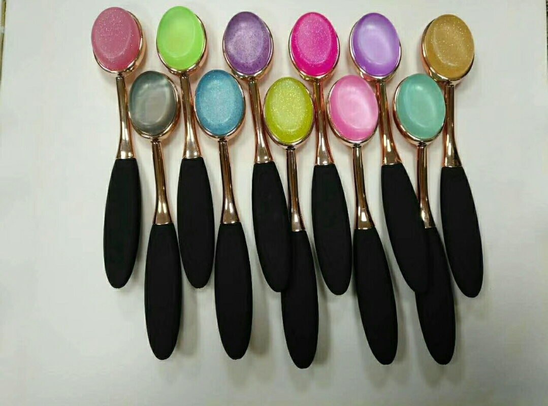 Free Sample Makeup Brushes/Crystal Handle Makeup Brush Set/Custom Logo Make up Brushes