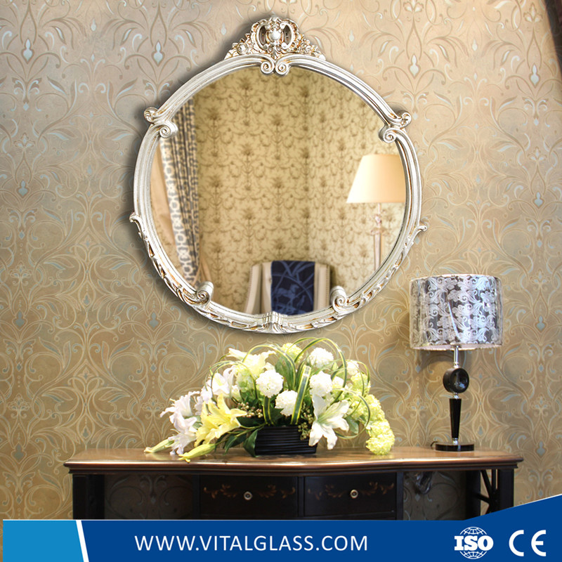 3mm-8mm Beveled Edge Silver Mirror for Dressing Mirror
