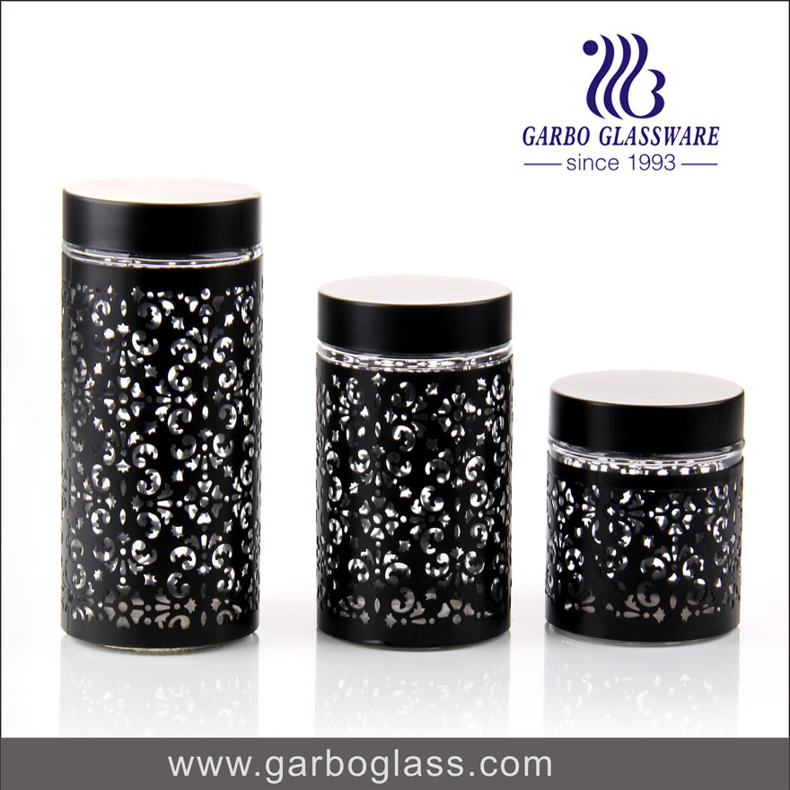 Large Big 2500ml Storage Glass Jar with Lid