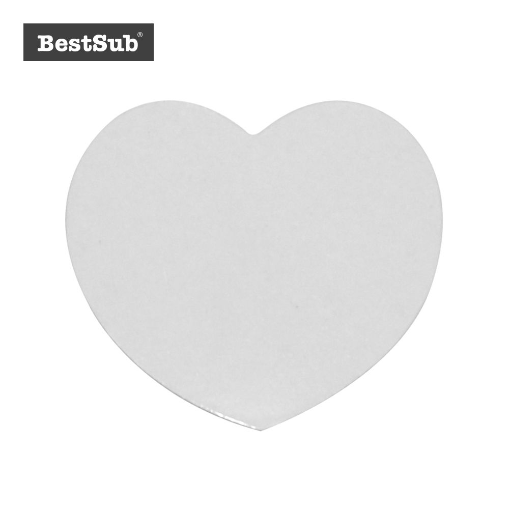 Bestsub Heart Shape Sublimation Fridge Magnet (P10)