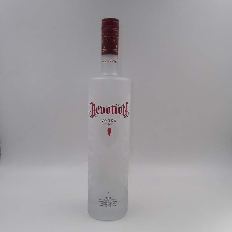 Vodka Glass Bottle Whiskey Glass Container Glass Decanter750ml