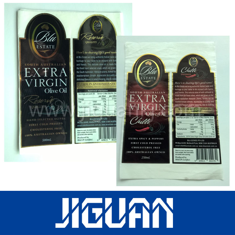Promotional Custom Printing Strong Adhesive Waterproof Chemical Labels