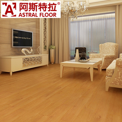 12mm CE, ISO9001 Approved Teak Laminate Flooring