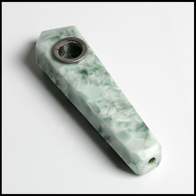 Stone Crystal Thick Smoking Pipe High Quality in Stock for Wholesale