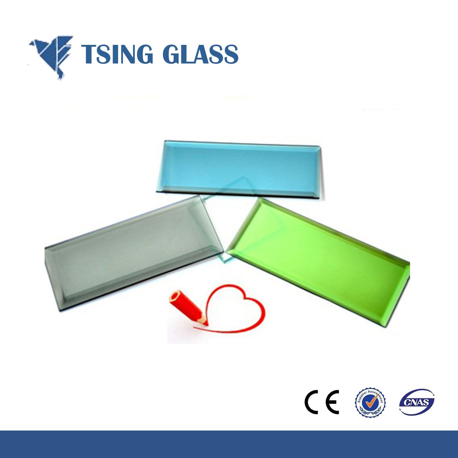 6mm Coated Glass Refelctive Glass Blue Green Bronze Refelctive Glass
