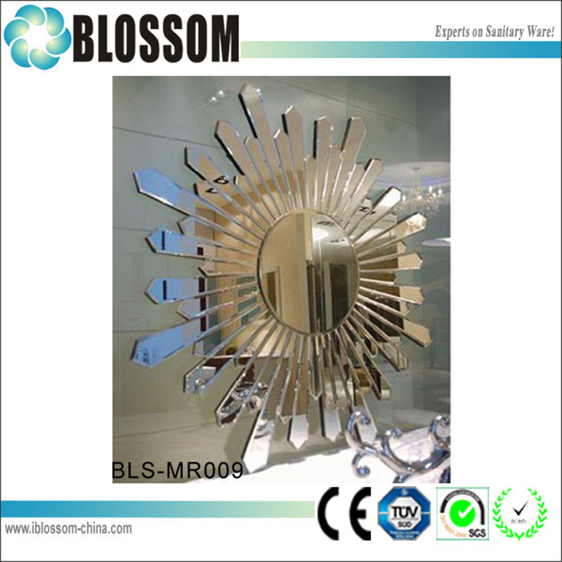Sun Light Shape Art Mirrors 100*100 Decoration Wall Mirror
