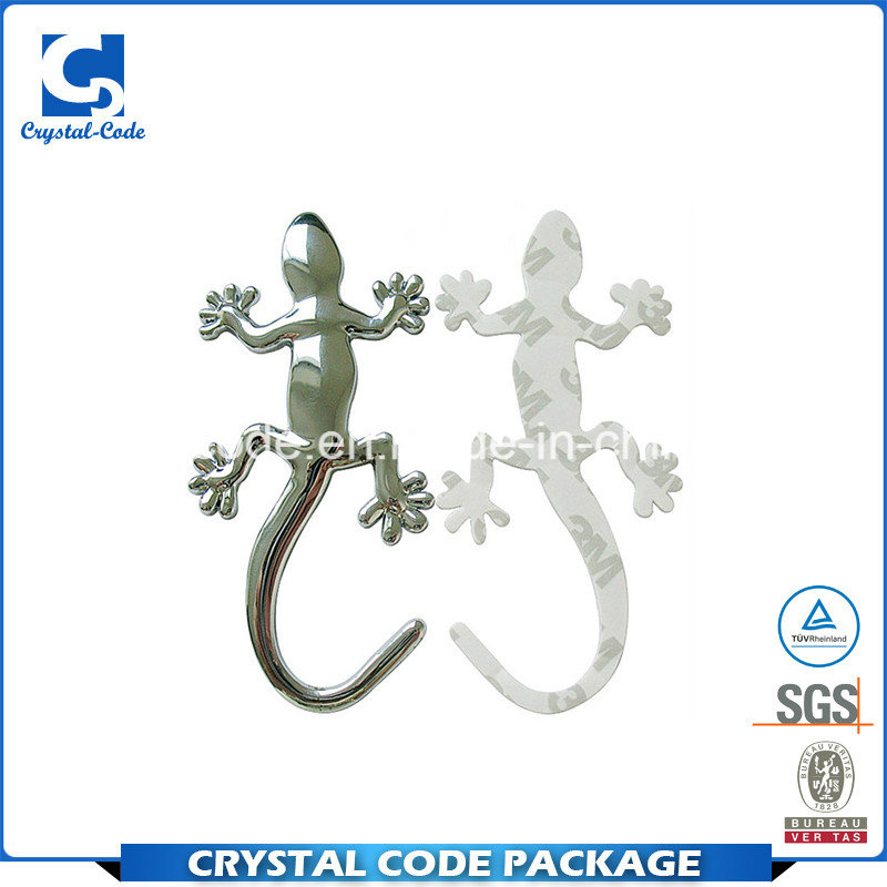 Vivid and Great in Style Metal Sticker Label
