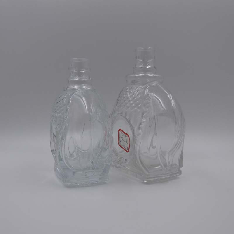 500ml /700ml Customizing Fancy Brandy/Cognac/Xo Glass Bottle