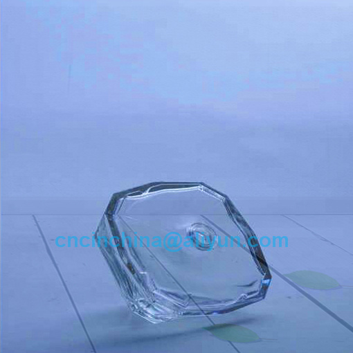 Shaped Dwarf Perfume Glass Bottle