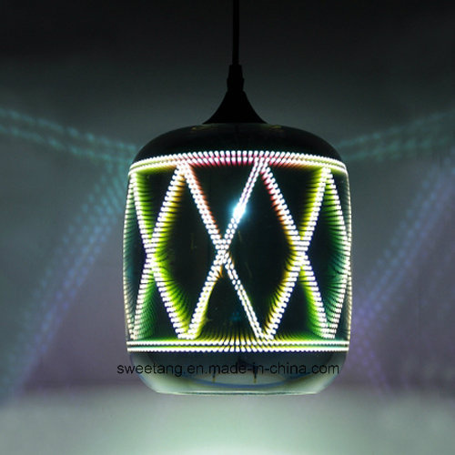 3D Hanging Pendant Lamp for Indoor Decorative Light in 2017