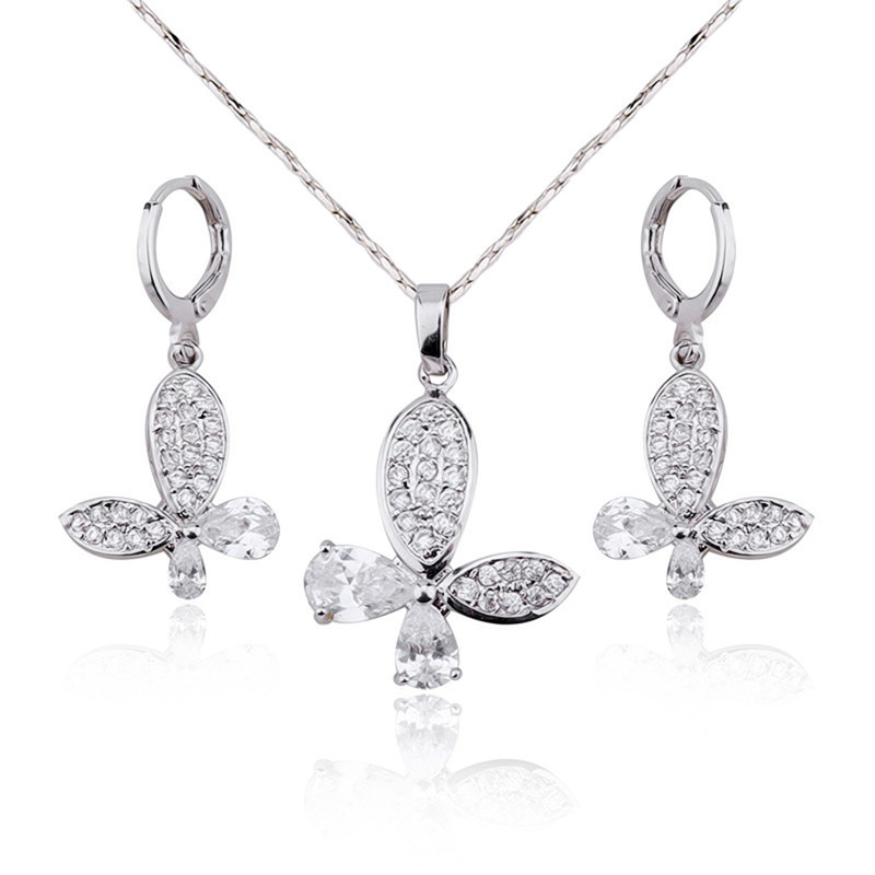 2016 New Korean Style Fashion Girls Gold Plating Jewelry Earrings Sets
