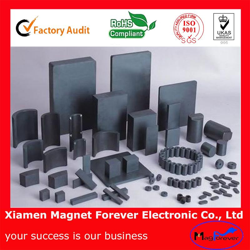 Y30 Ring Arc Disc Block Ferrite Magnets for Speaker
