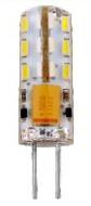 2W Silicone AC/DC 12V LED G4 Corn Light Bulb
