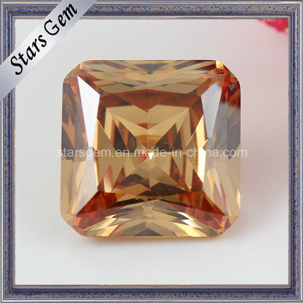 Octagon Square Princess Cut Cubic Zirconia