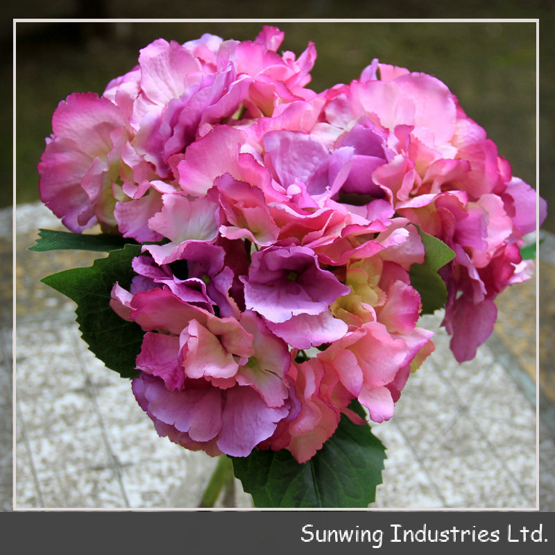 New Design High Quality Artificial Flowers Hydrangea (spring)