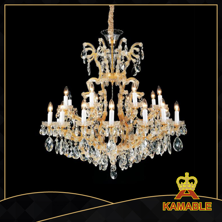 Hotel Project Lobby Crystal Chandelier Light (MD6054B-16+8+1)