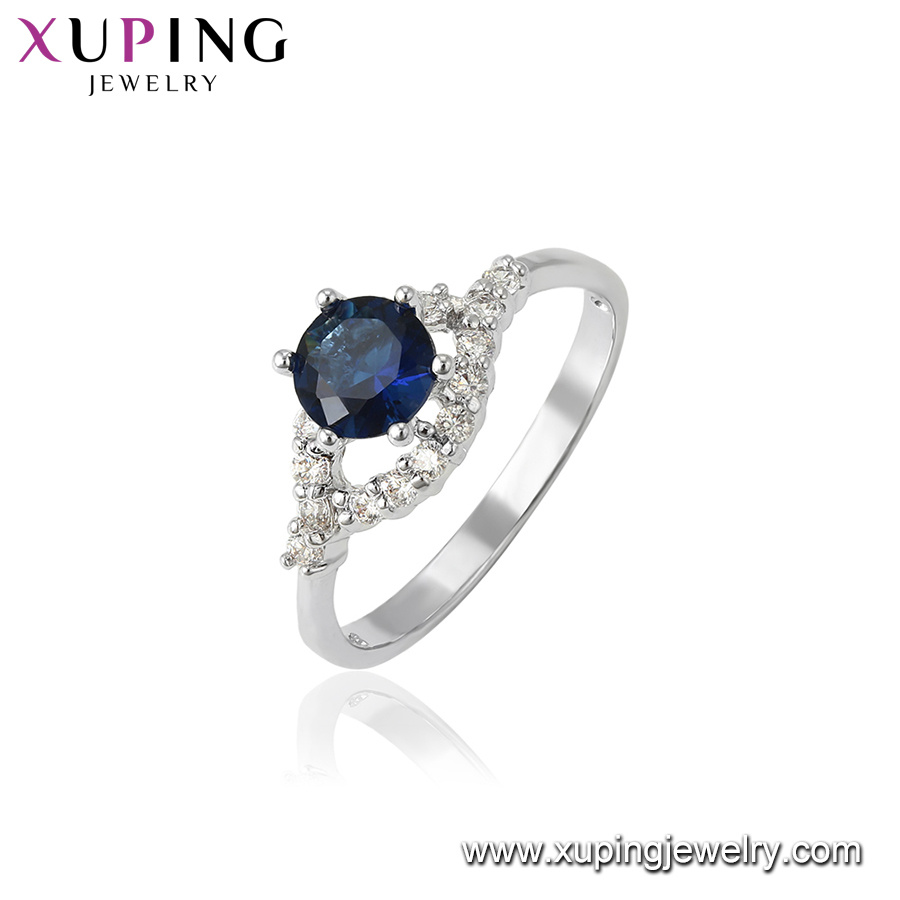 12616 Fashion Gold-Plated Cubic Zirconia Jewelry Diamond Wedding Ring