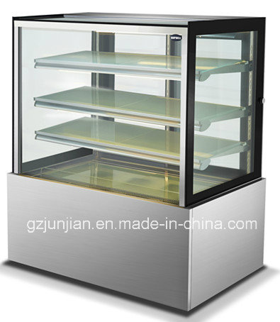 Cheering Hot Sale Cake Display Showcase /Glass Cabinet Showcase
