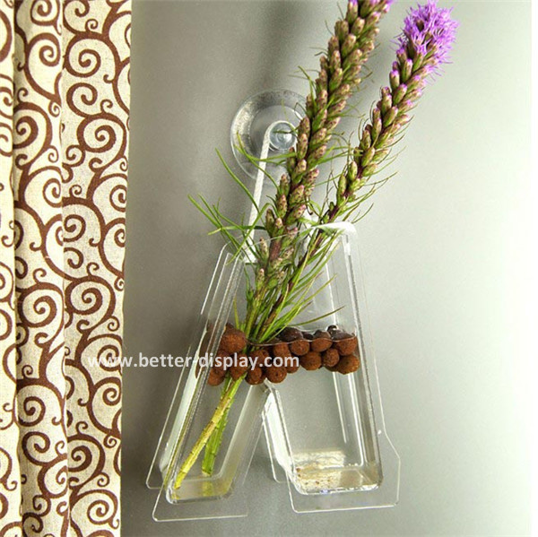 Clear Acrylic Hanging Glass Vase (BTR-Q8008)