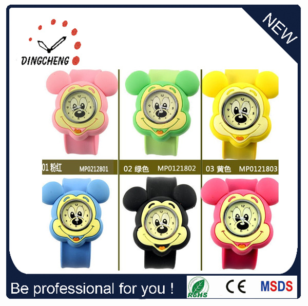 2015 Custom Lovely Children Slap Watch Wrist Watch/ Regarde (DC-951)