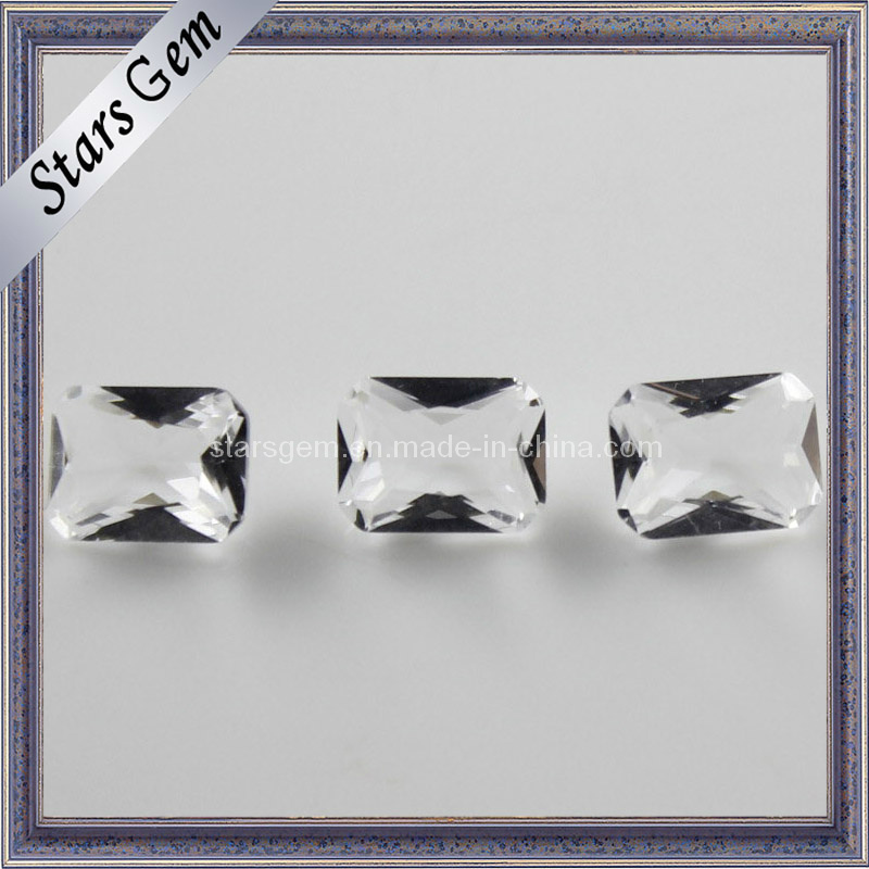 Lowest Factory Price Rectangleshapeclearwhite Glass Beads
