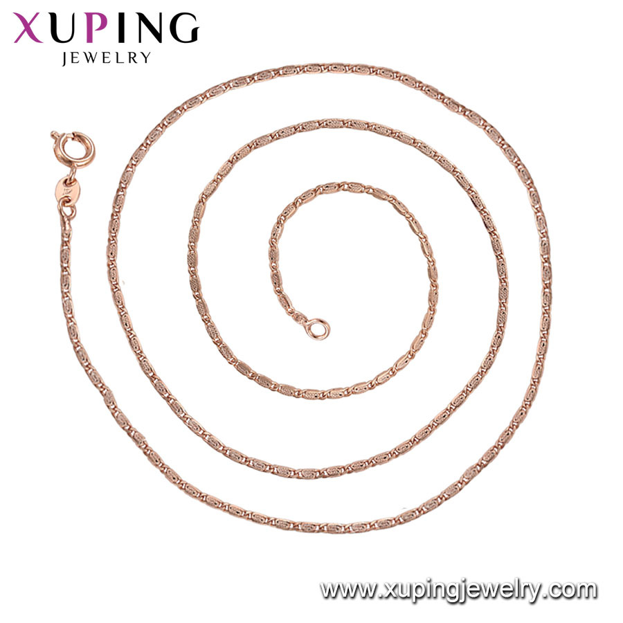 44677 Fashion Gold-Plated Rhinestone Women Jewelry Necklace in Copper Alloy