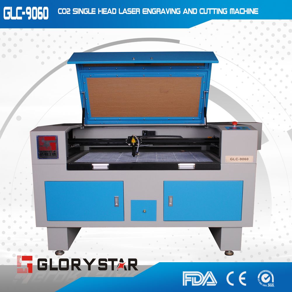 High Cutting Speed Laser Cutting Machine with Glass Laser Tube (GLC9060)