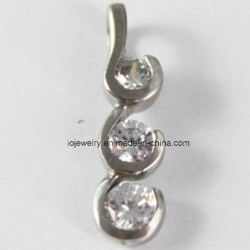 Classic Design CZ Charm Pendant