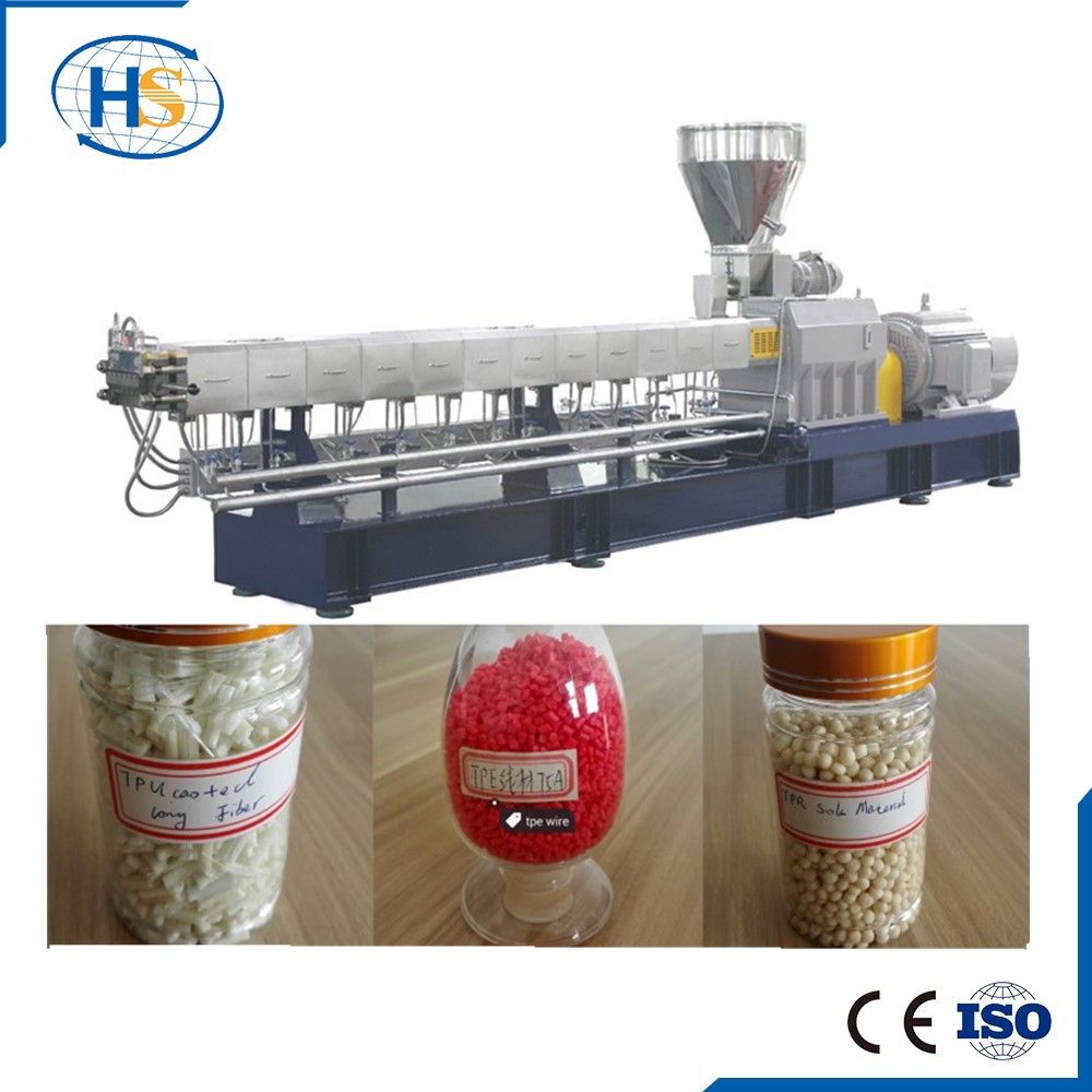 Lab Twin Screw Extruder Granulator Pelletizing Machine