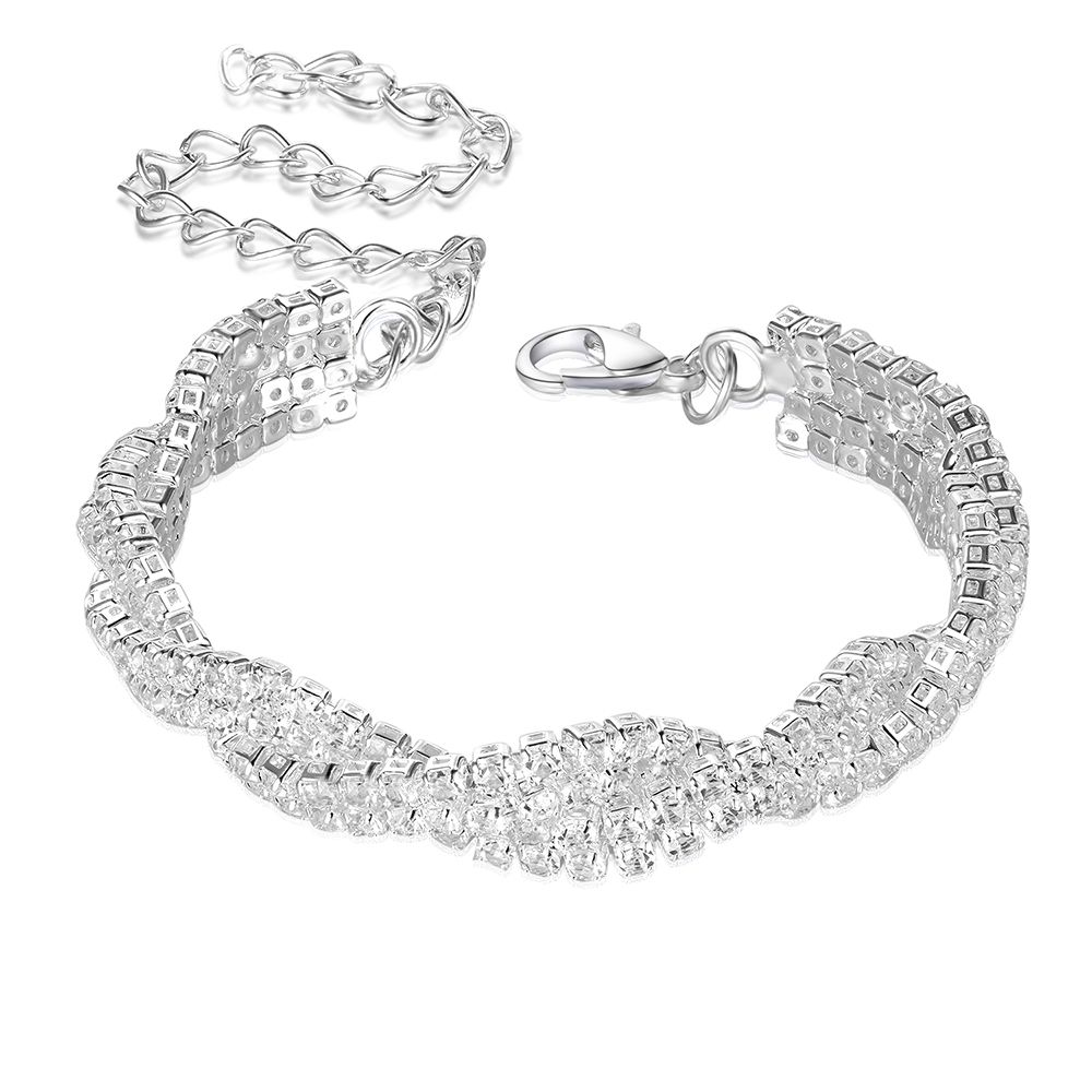 Wholesale Eco-Friendly Handmade Costume Jewelry Twist Wrist Bracelet