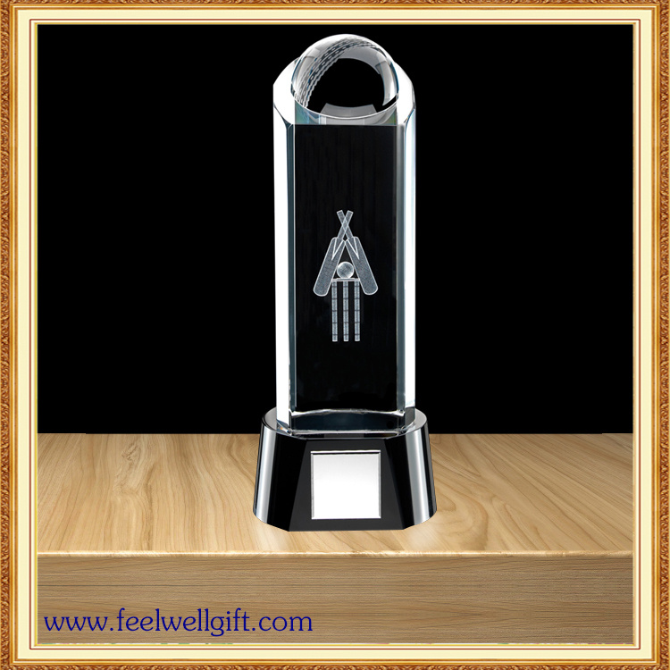 Wholesale Cheap Custom Transparent Crystal Trophies and Awards
