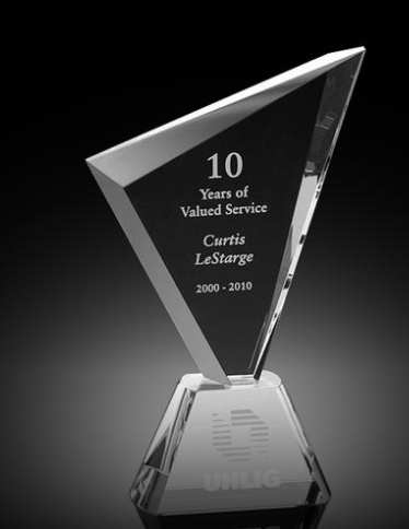 The Pinnacle Crystal Trophy