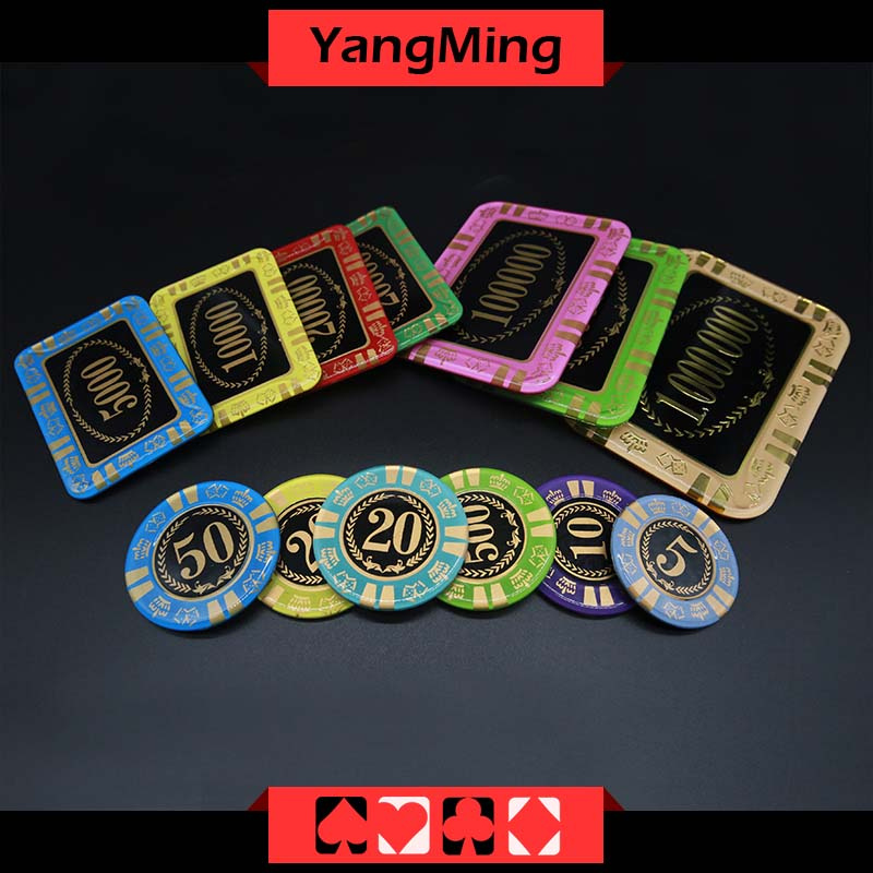 Poker Crystal Poker Chip (YM-CP001-002)