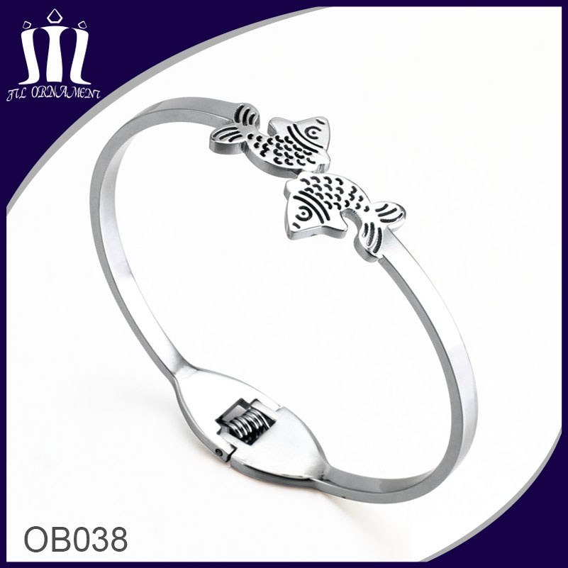 Korean Style Pisces Titanium Steel Bracelet