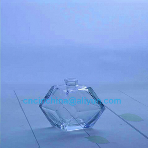 Gem Shape Crystal Glass Bottle for Perfume