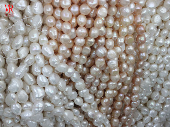 12-13mm Nugget Pearl Strands (ES366)
