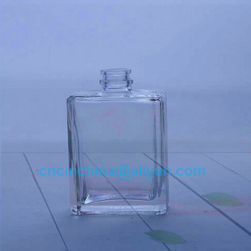Square Empty Perfume Glass Bottle 100ml