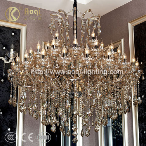 Crystal Chandelier Lamp (AQ50039-20+15+5+1)