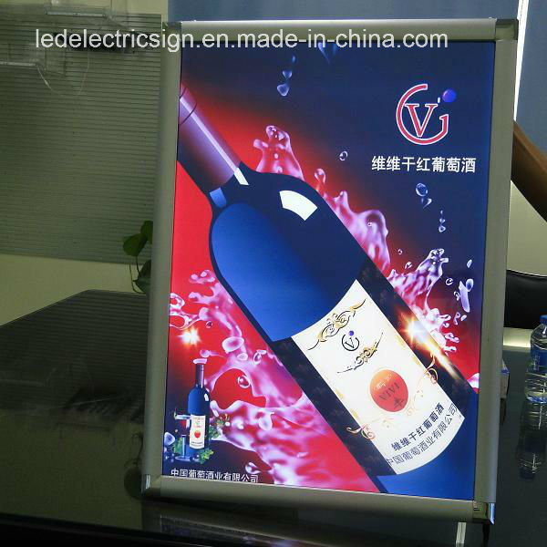 Beer Light Box with Beer Sign Advertising Display