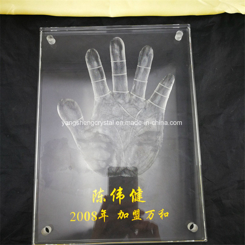 Best Selling Clear Handles Crystal Trophy