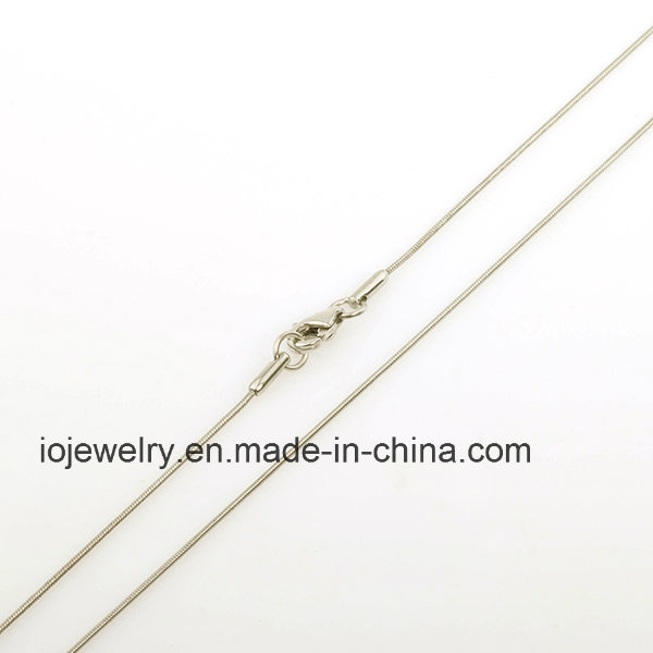 Custom Sterling Silver Snake Chain Necklace Jewelry