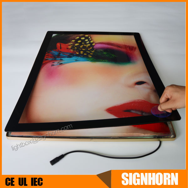 Magnetic Advertising Open Light Box