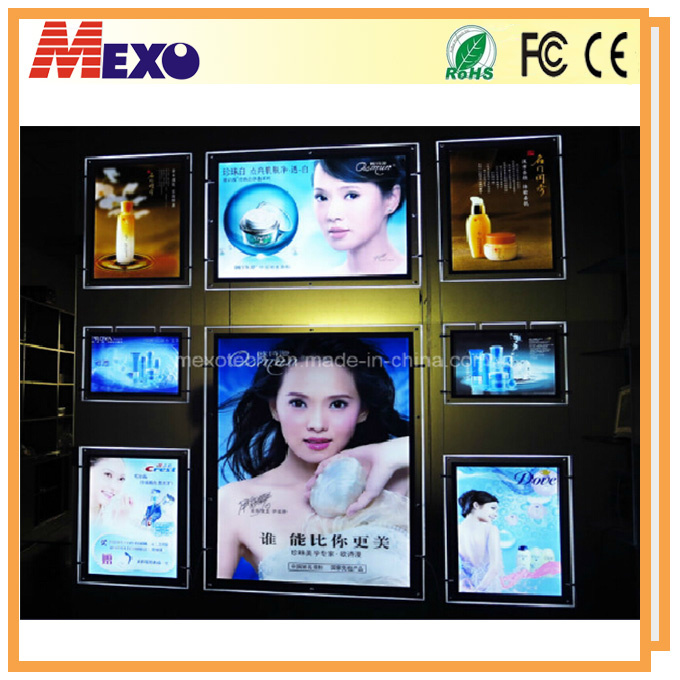 Hanging LED Crystal Acrylic Light Box (CSH)